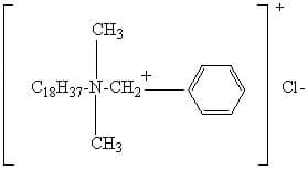 Benzyldimethyloctadecylammonium chloride